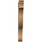 Ekena Millwork Funston Traditional Rough Sawn Bracket, Western Red Cedar, 4"W x 34"D x 38"H BKT04X34X38FST01RWR - alternate 4